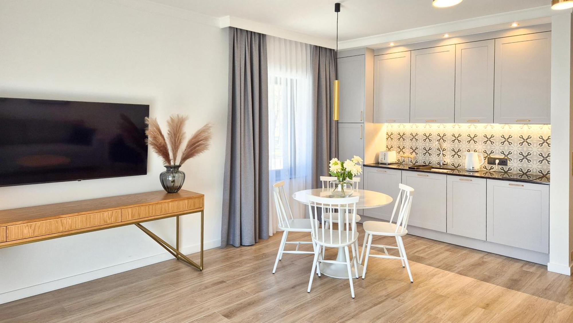 Apartamenty Dudek - Stylowe Apartamenty, 5 Minut Pieszo Do Morza! Rowy  Esterno foto